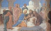Saint louis Caring for the Plague Victims (mk26) Adolphe William Bouguereau